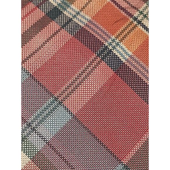 Izod Pink Green Blue 100% Polyester Men’s Neck Tie Made In China - Picture 9 of 9